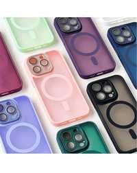 Husa Incarcare Magnetica Plastic Mat - Iphone 11/12/13/14/PRO/MAX