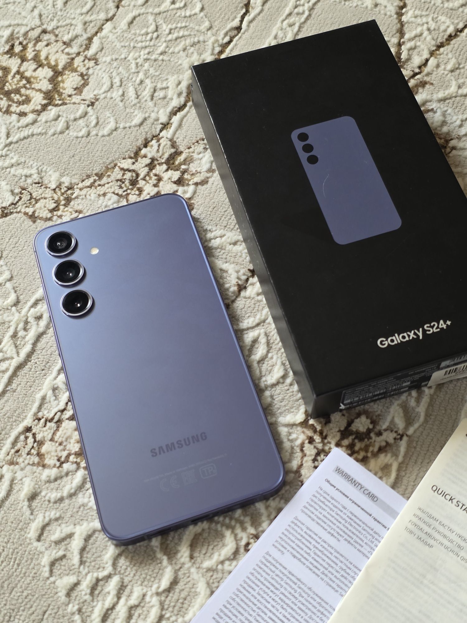 Продам Samsung S24+ plus 256 gb violet