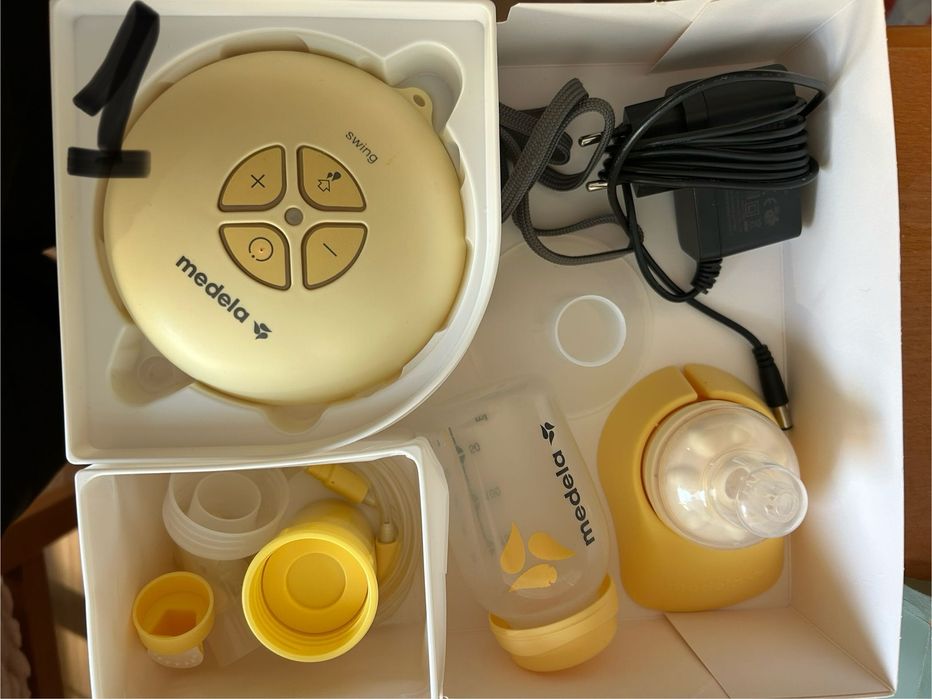 Електрическа помпа Медела Суинг соло 2броя, ръчна помпа Авент