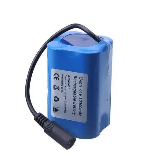 Acumulatori/baterii noi Li-Ion 7,4V 12000 mAh barca nadit/plantat