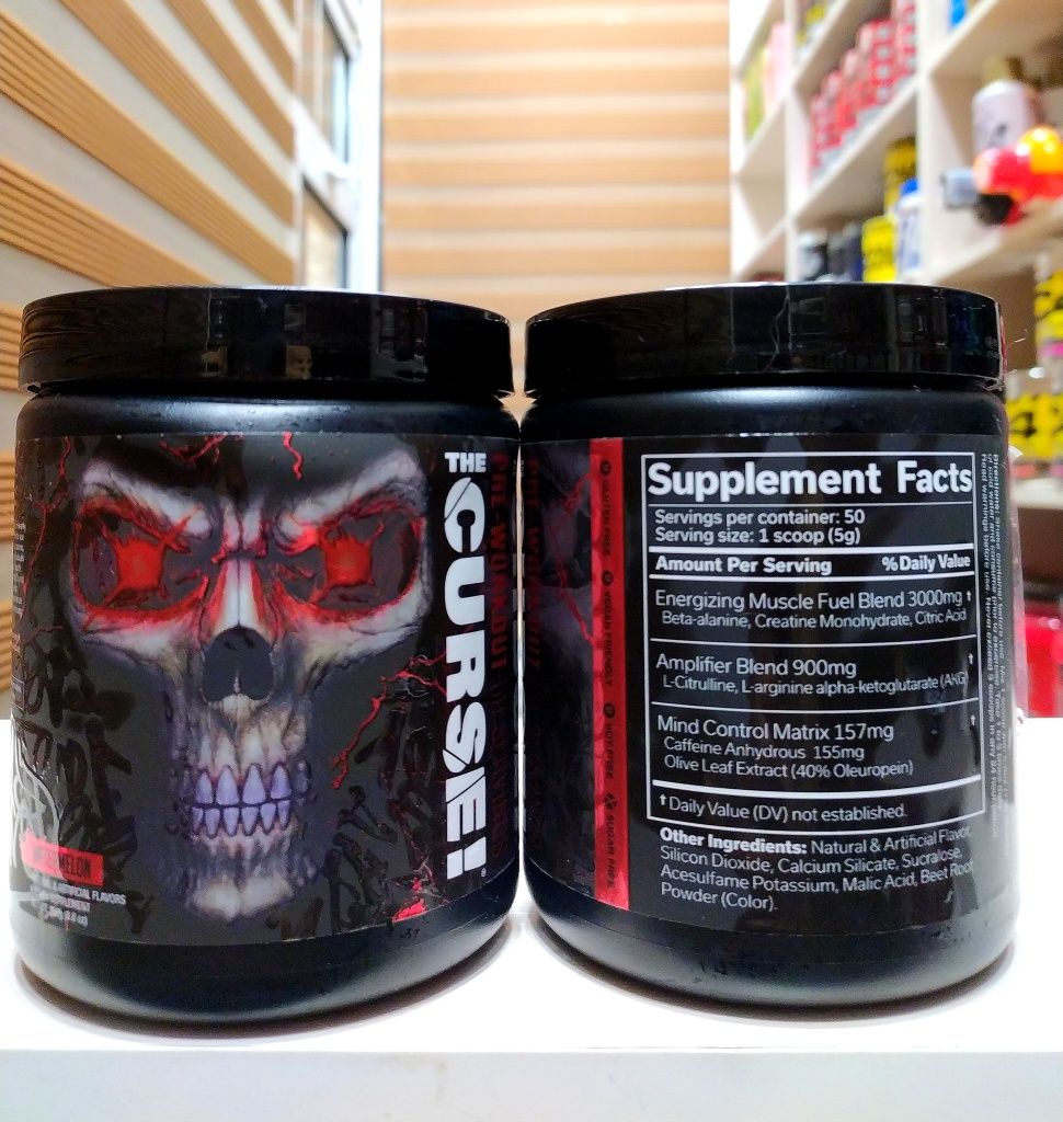 Pre workout The Curse 50 порций энергетик,предтреник.