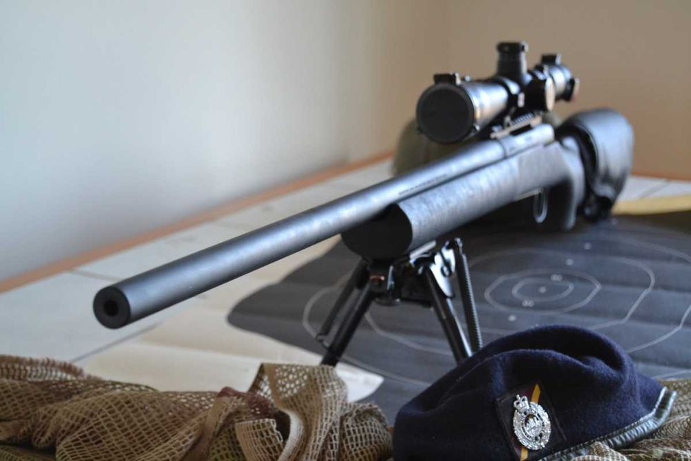 ~PUSCA MODIFICATA~ Cu Aer Comprimat Puternica Noua! Pistol Airsoft Arc