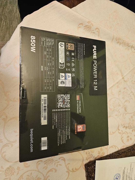 Sursa Computer 850W Pure Power 12 M Gold be quiet!