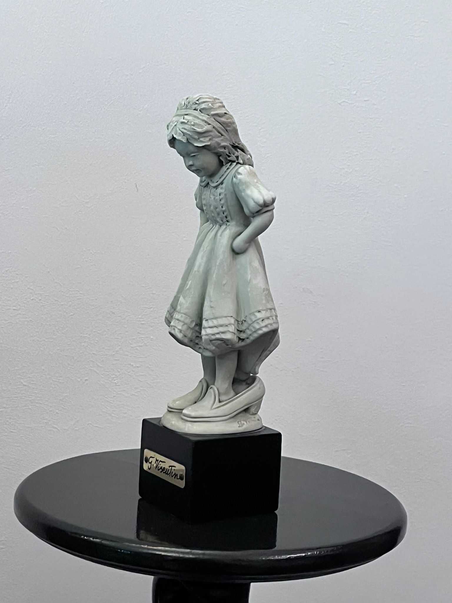 Bibelou alabastru Gianni Visentin marcata statueta bibelouri ieftin