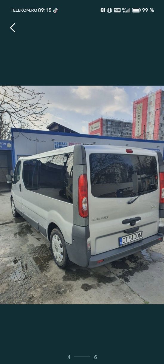 Renault Trafic 7+1 persoane