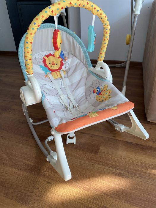 Leagan/Balansoar/fotoliu Fisher Price3in1
