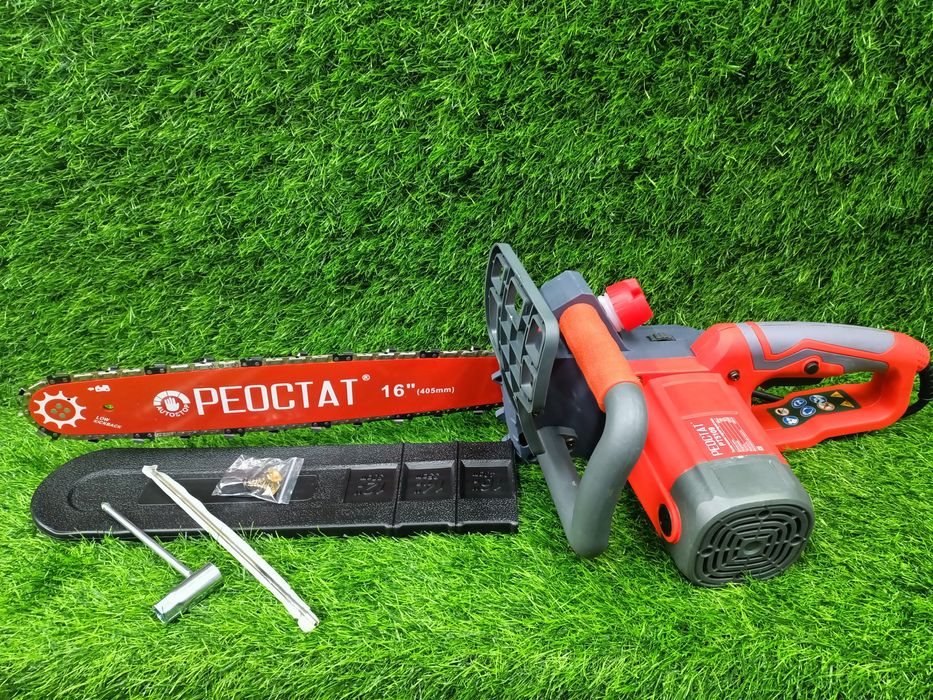 Электропила. Цепная пила. Пила. Электрическая пила.