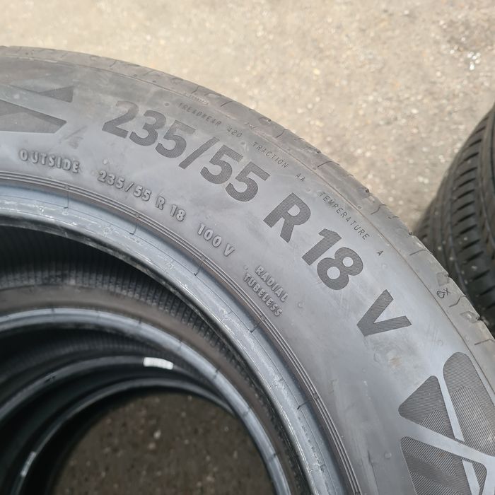 4x 235/55/18 CONTINENTAL PROFIL 6MM DOT 2019 Stare impecabila