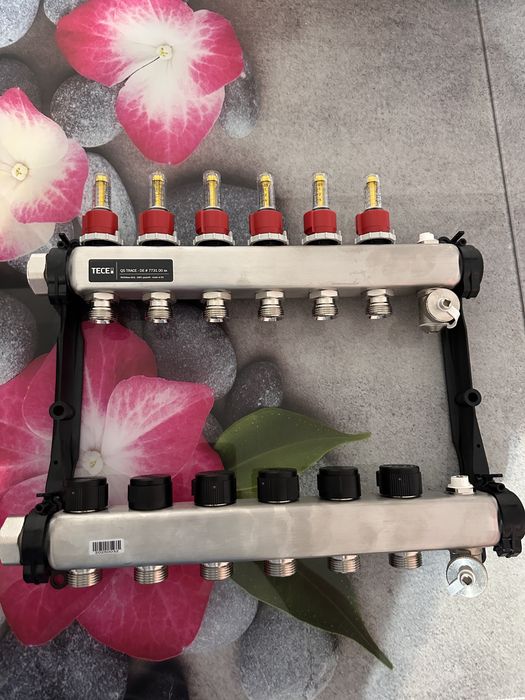 Distribuitor termica 6 căi / doua bucăti