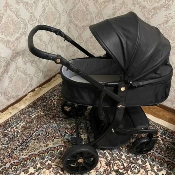 Коляска детская. Болалари коляскаси кожевенное