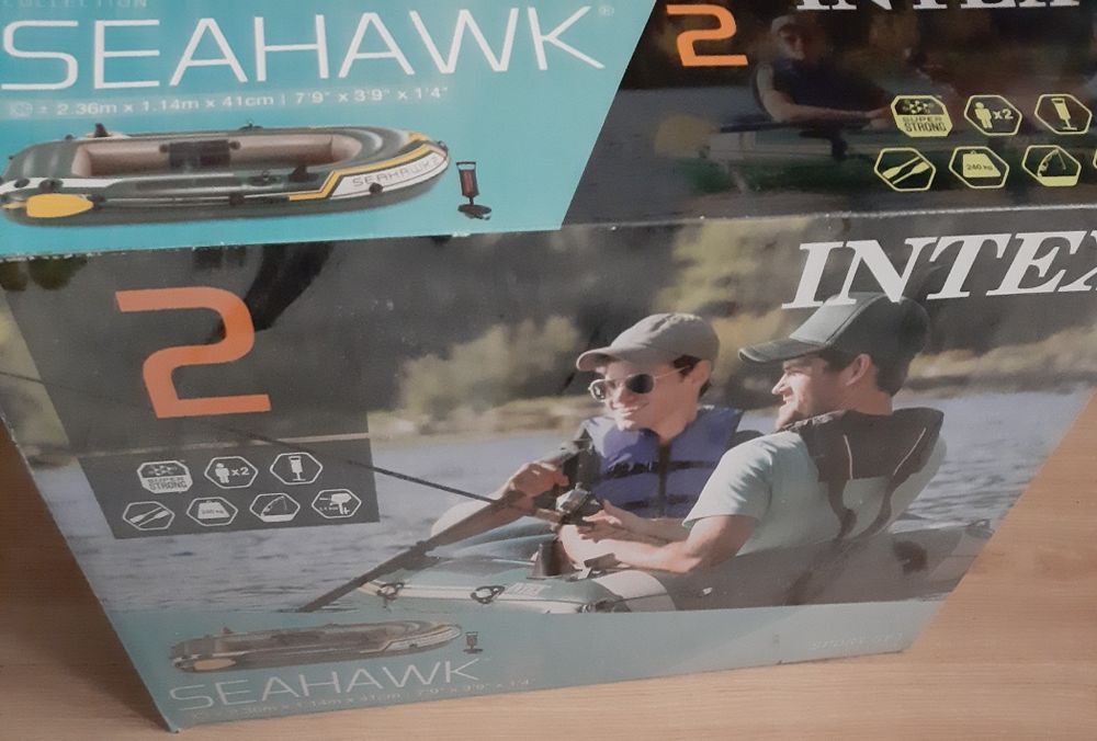 INTEX 2 надиваема лодка