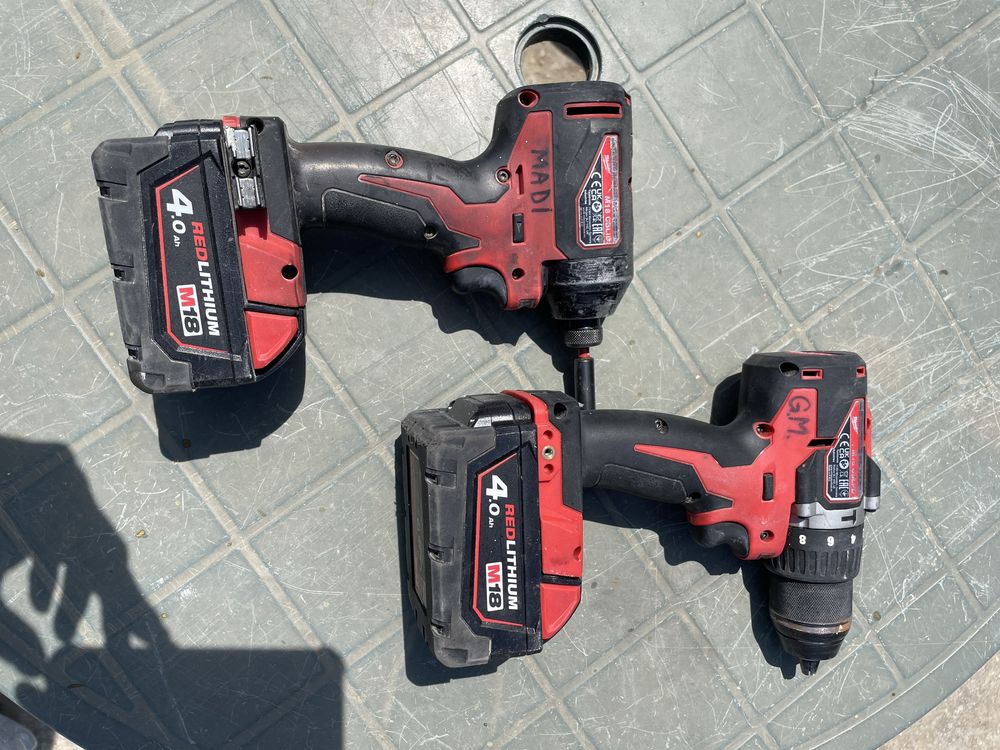 Set complet Milwaukee M18 Filetanta si impactor