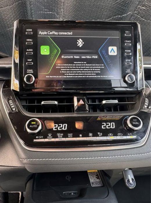 Adaptor auto wireless Carplay Android Auto, conexiune BT si WiF