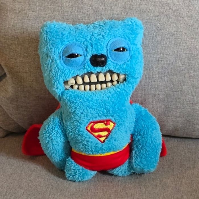 Fuggler Superman / Фъглер Супермен плюшено грозно чудовище 25cm