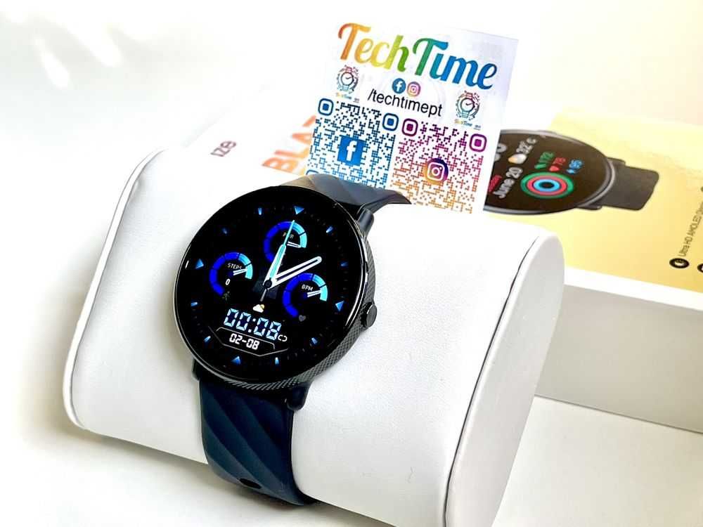 Смарт часовник Zeblaze GTR 3 Pro,Разговори,Водоустойчив 1.43'', Черен