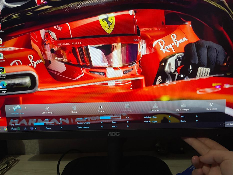 Продаю монитор AOC 24’/75Hz/HDMI