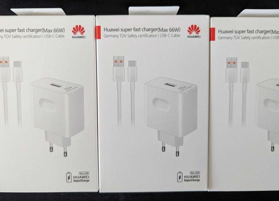 Incarcator Huawei cu cablu 66w Super Charge Quick Sigilat-Nou-Original