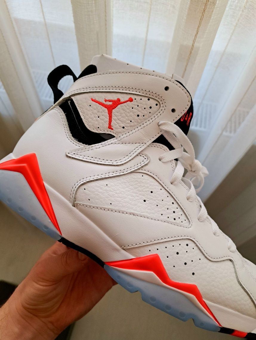 Jordan retro 7 White Infrared 44 air force