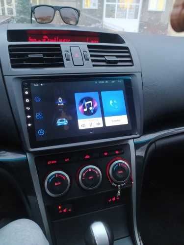 PROMOTIE - Navigatie GPS Android Dedicata Mazda 6 - Wifi BT USB QLed