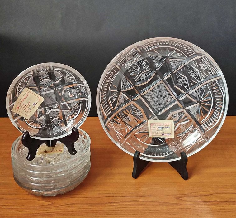 Български кристален сервиз чисто нов