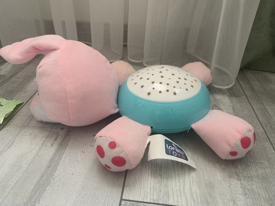 Музикална нощна лампа зайче