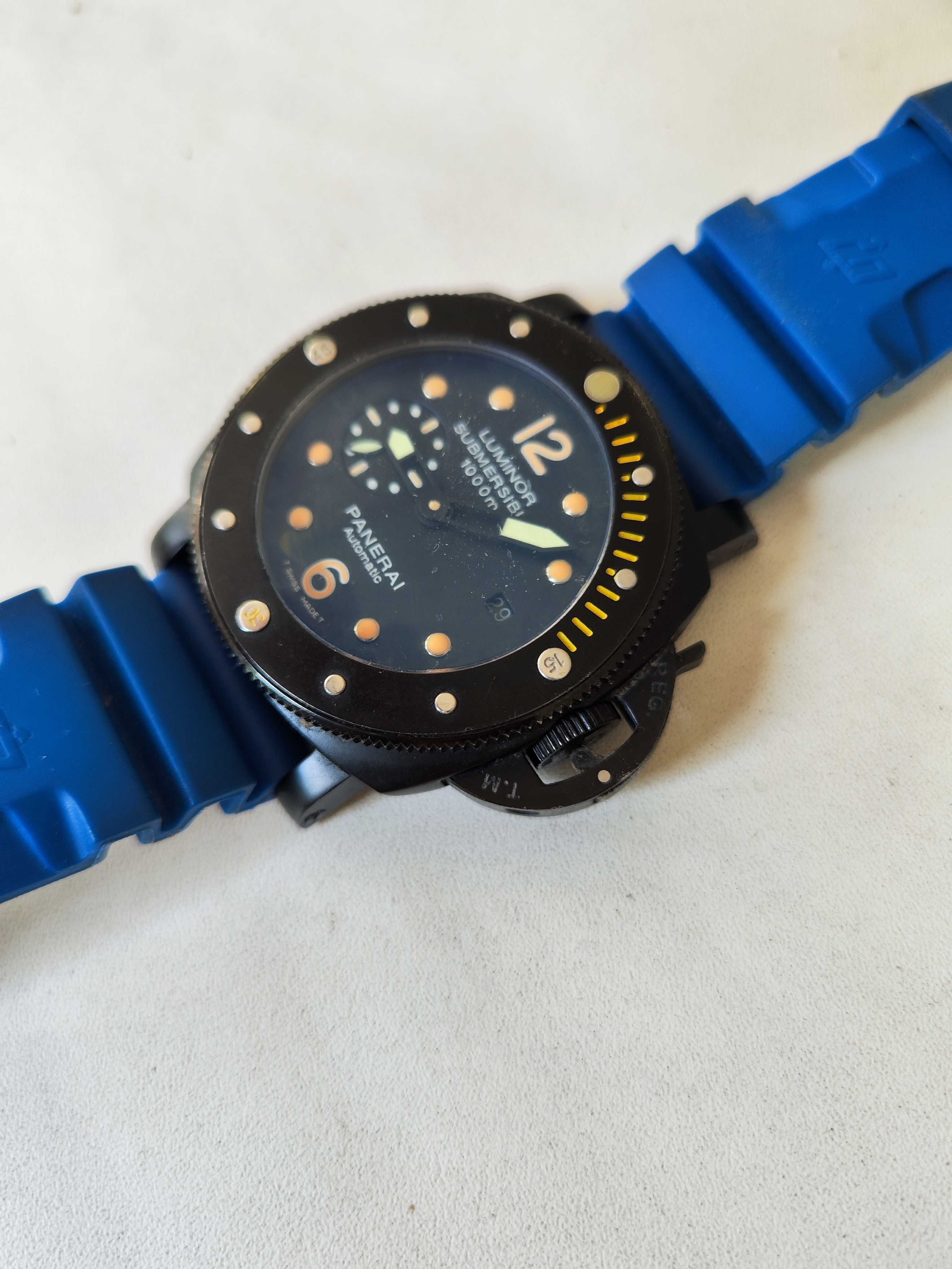 Мъжки часовник Panerai Luminor 3 Days GMT с автоматичен механизъм