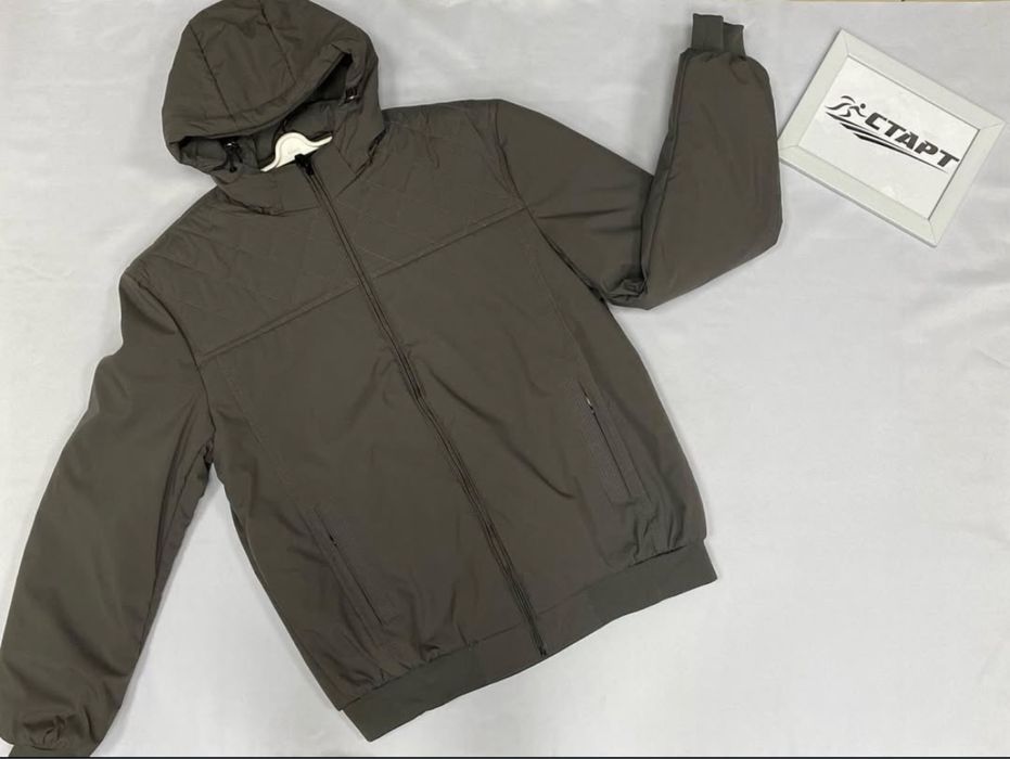 Куртка серая, новая с этикеткой