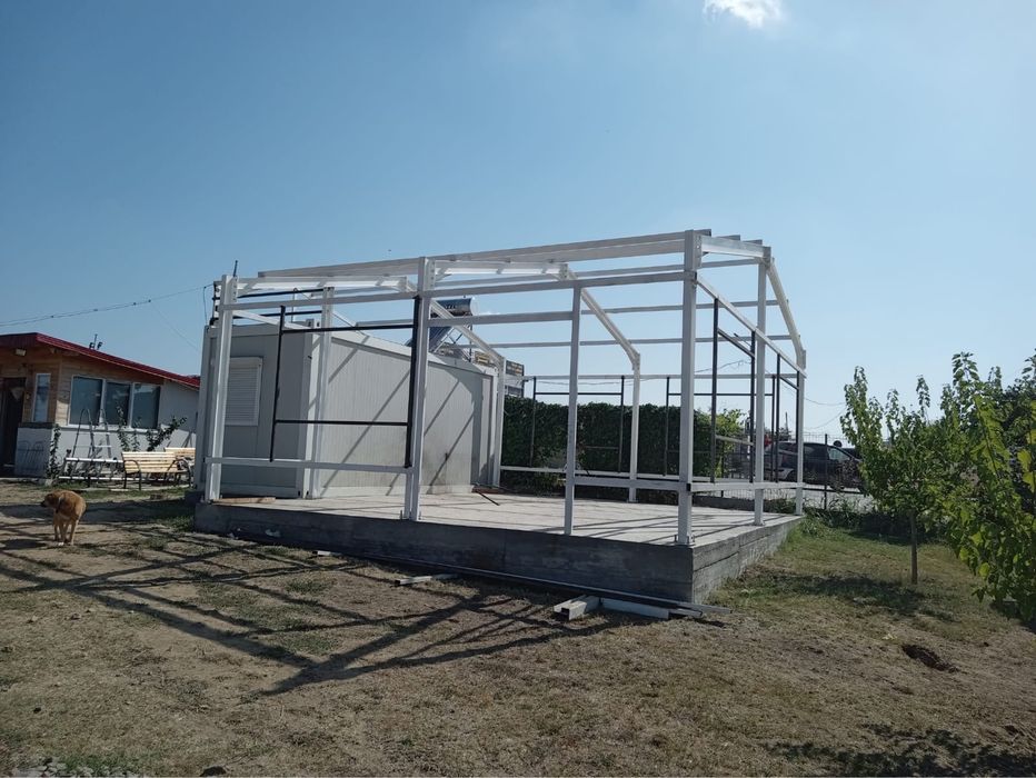 Structuri metalice hale, case.