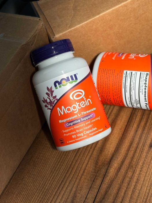 Now Magtein, vegetable capsules