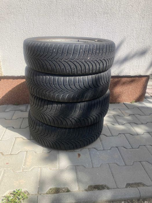 Jante cu anvelope jarna 4 buc  pentru Mercedes Smart