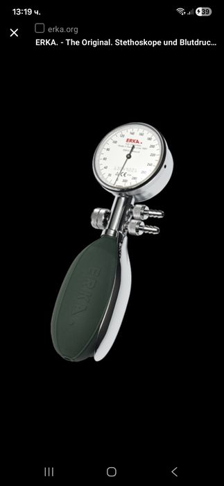 ERKA Perfect Aneroid — механичен апарат за кръвно, отлично състояние