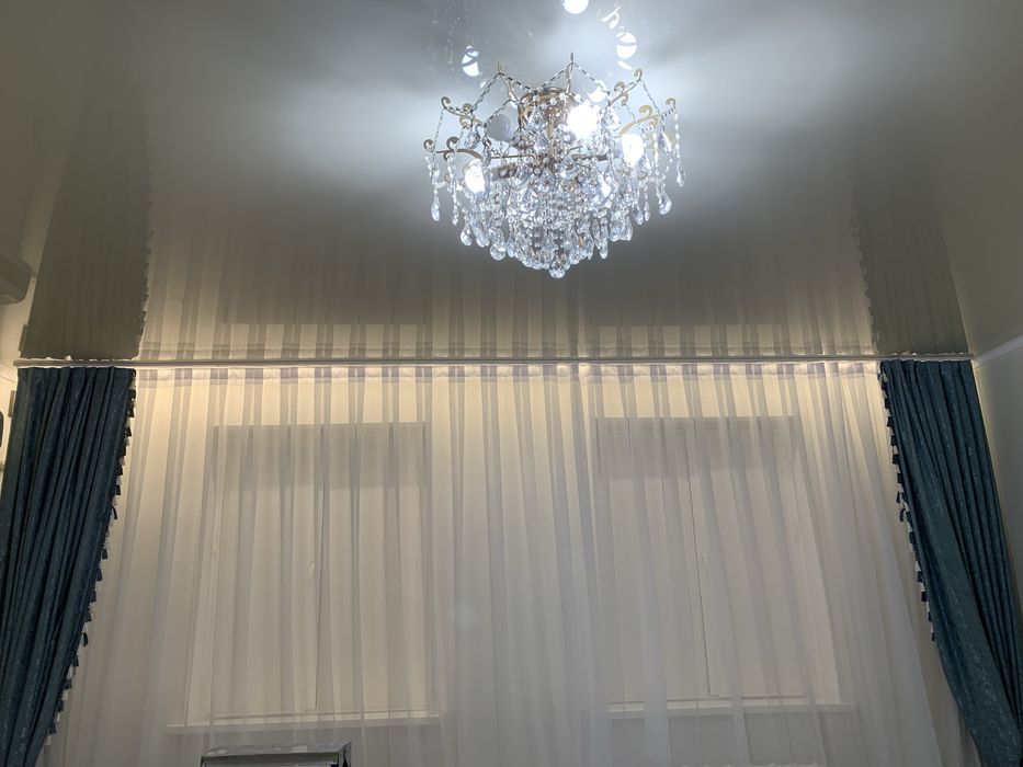 Закарнизная подсветка штор