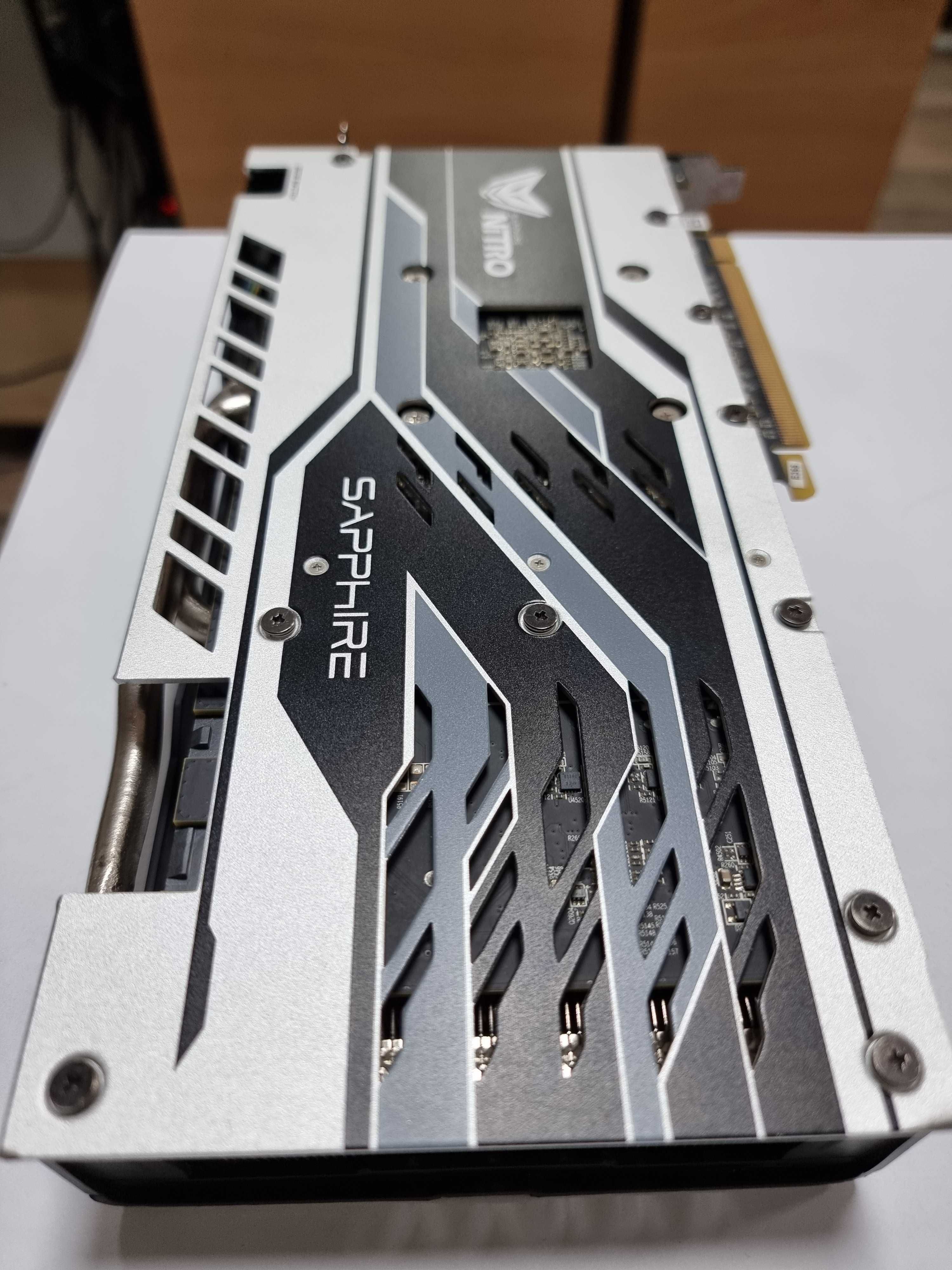 Топ исполнение SAPPHIRE NITRO+ RX-580 Dual Bios OC 4096MB 256bit