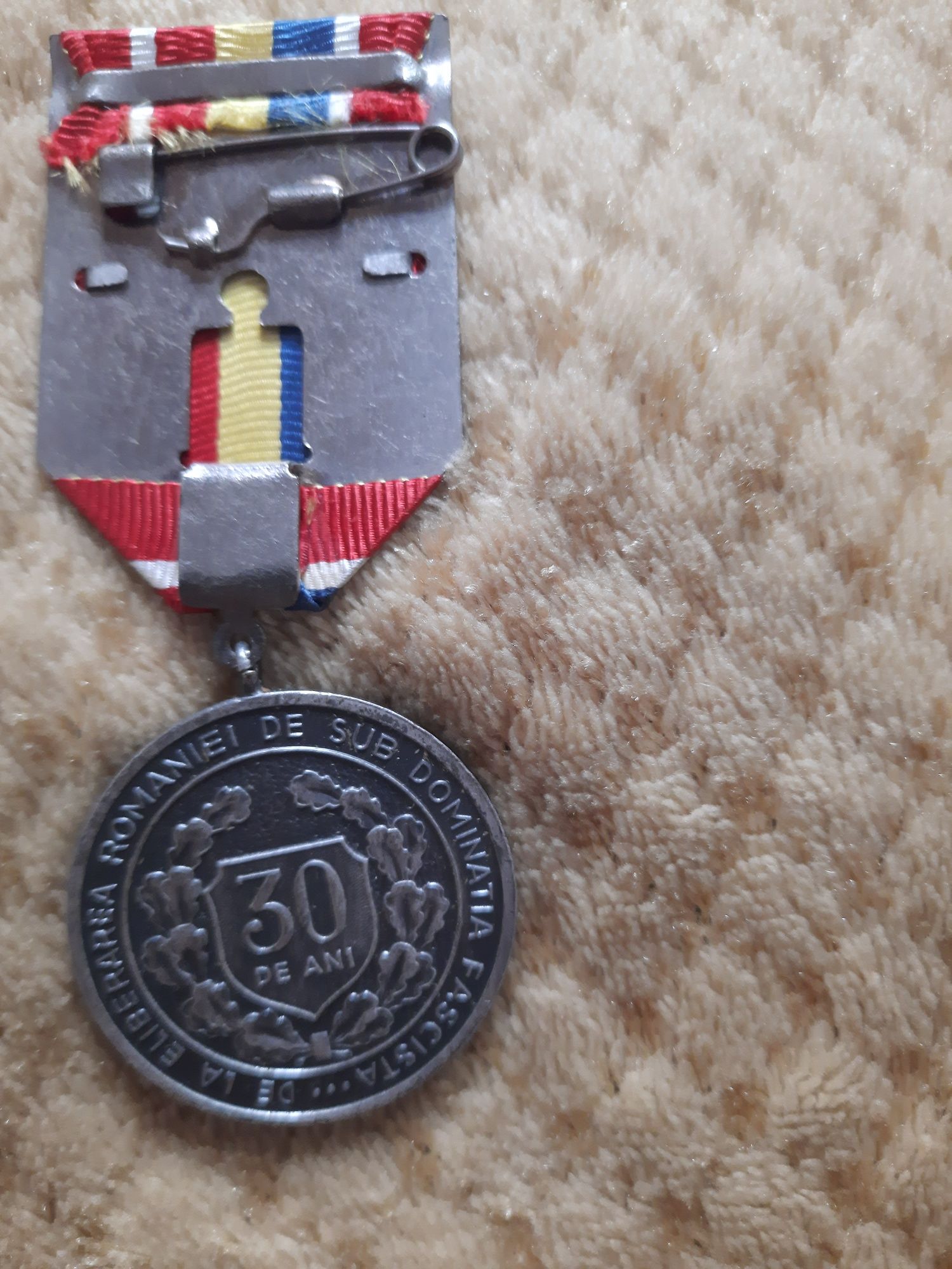 Medalie  30 ani eliberarea României
