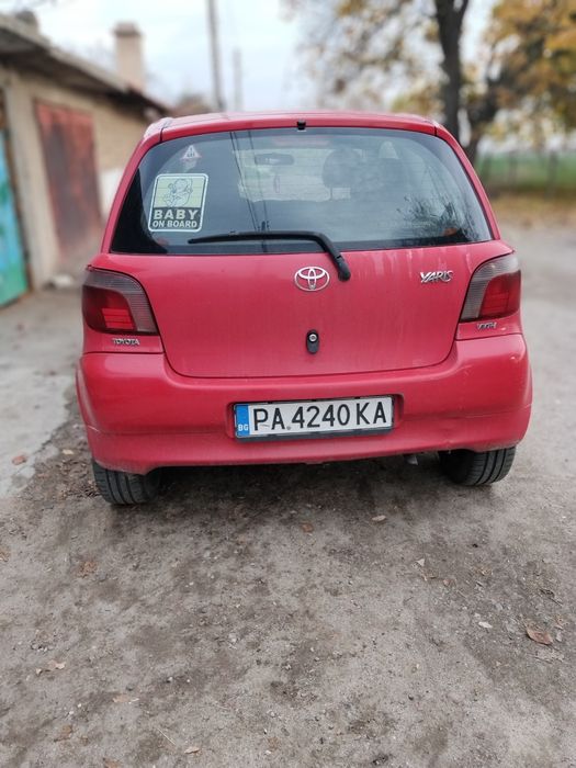 Toyota Yaris 1.0 газ