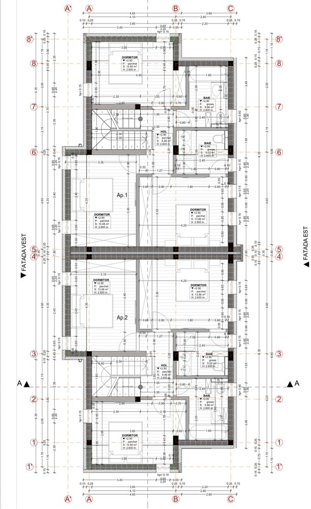 Duplex/casa de vanzare 200mp utili Floresti