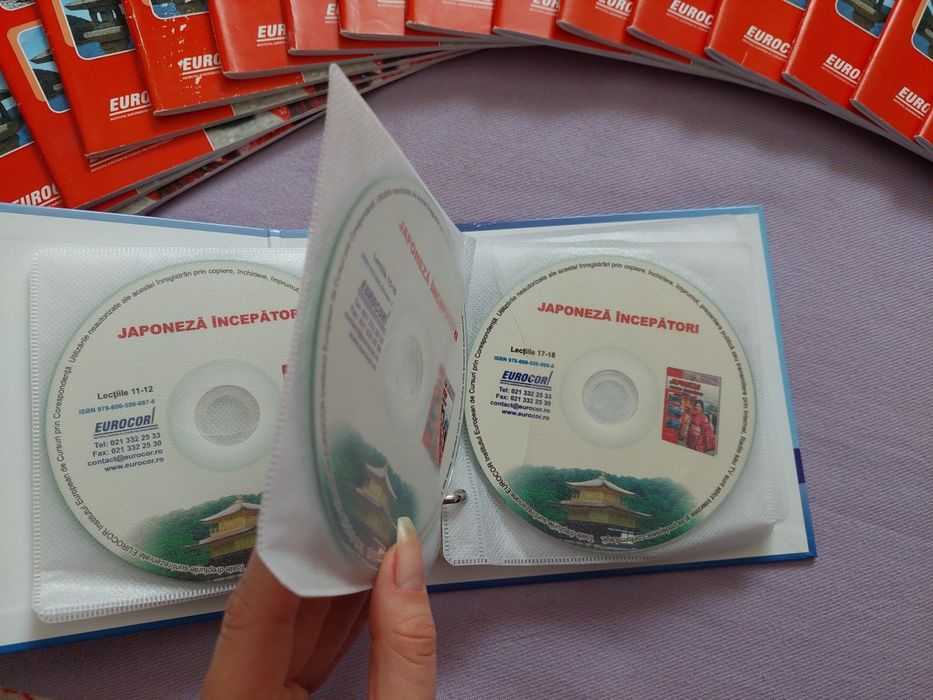 Curs de Japoneză Eurocor ediție limitată (set complet)