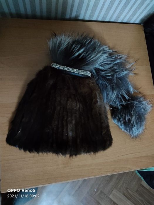 Норковая шапка продам