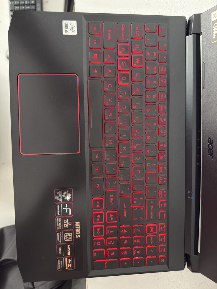 Acer Nitro5/i5/16/512/RTX3050/144Hzz