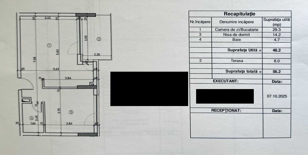 PROPRIETAR | Apart. 2 camere nou CF | MOBILAT | Intre Lacuri