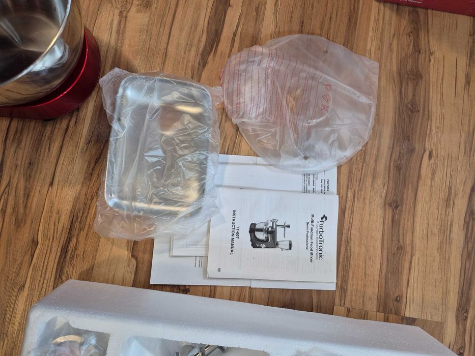 Robot de bucatarie 3in1-blender, mixer si tocator de carne-5lei transp