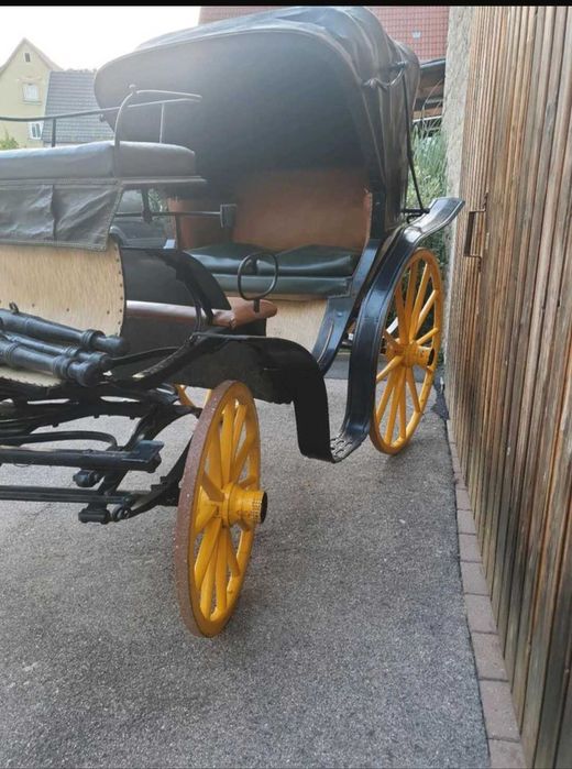 Vând caleașca istorică.