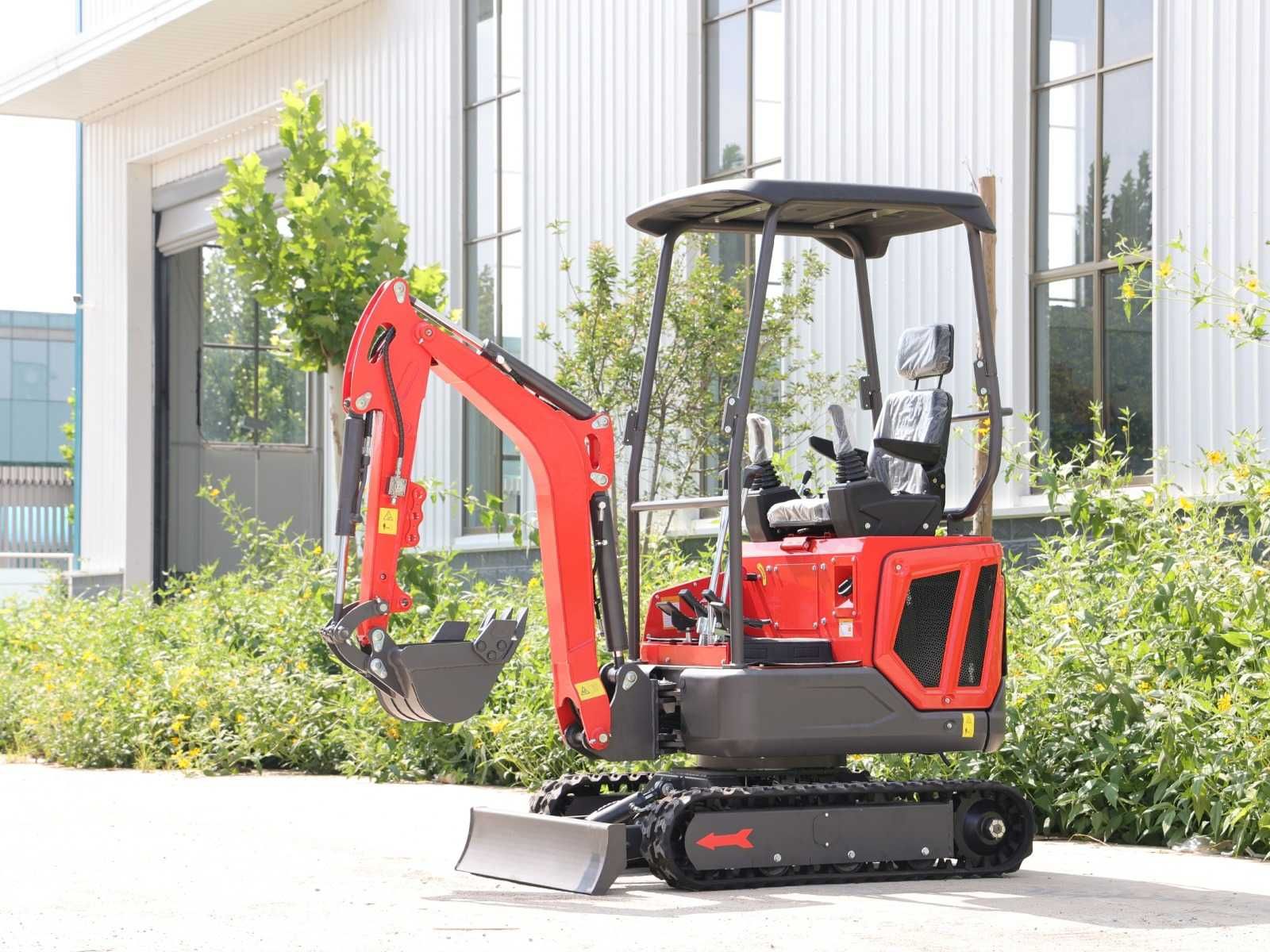 Miniexcavator Lukton 1.6 tone nou cu garantie