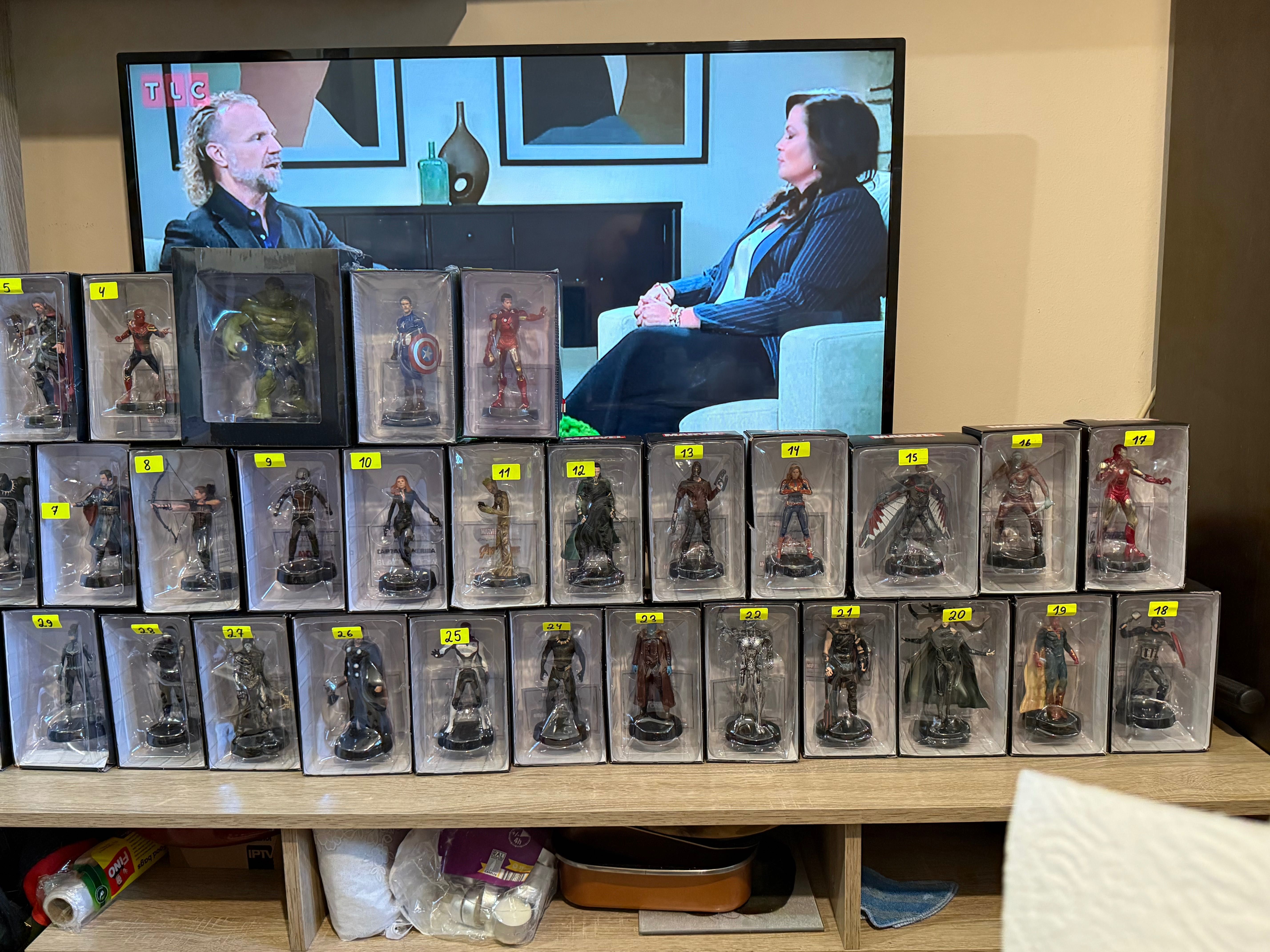 Пълна колекция MARVEL фигурки – 30 броя – НЕОТВАРЯНИ!