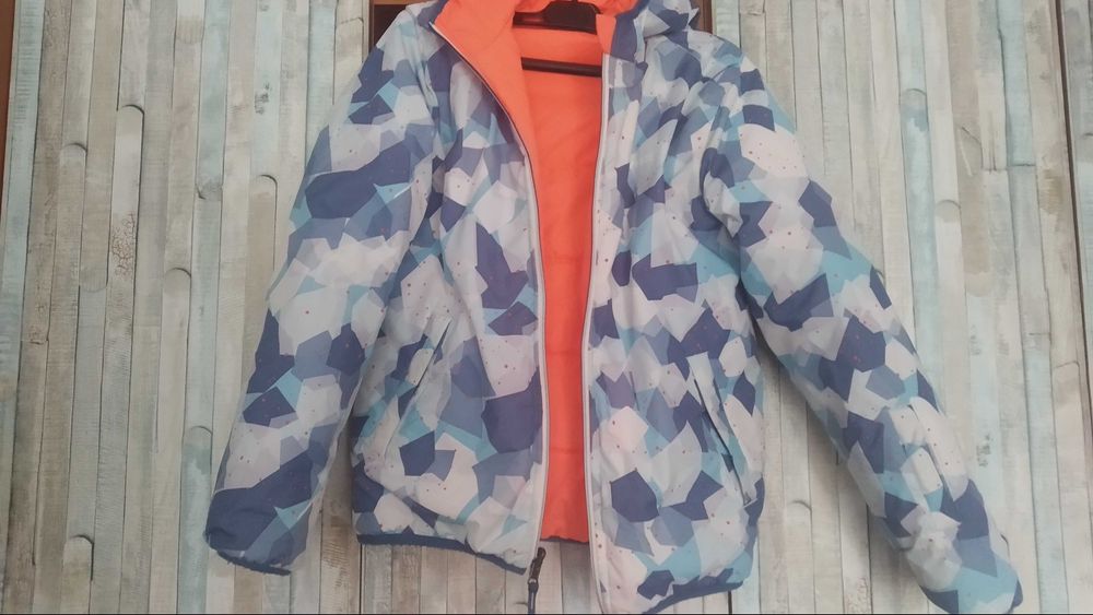 Geaca dubla fete 10-12 ani