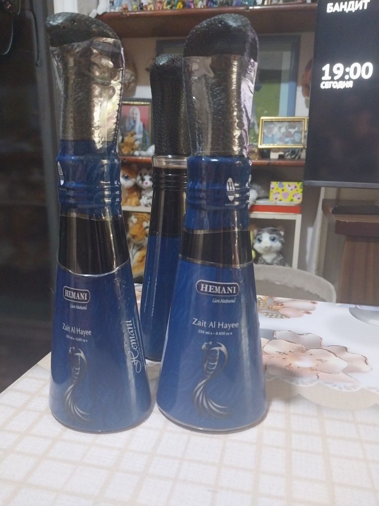 Масло для волос с жиром кобры