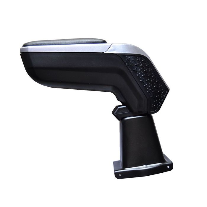 Cotiera ArmCik S4 pentru Dacia Duster 1 2010-, Duster 2 2013-, rabatabila cu capac culisabil, Gri