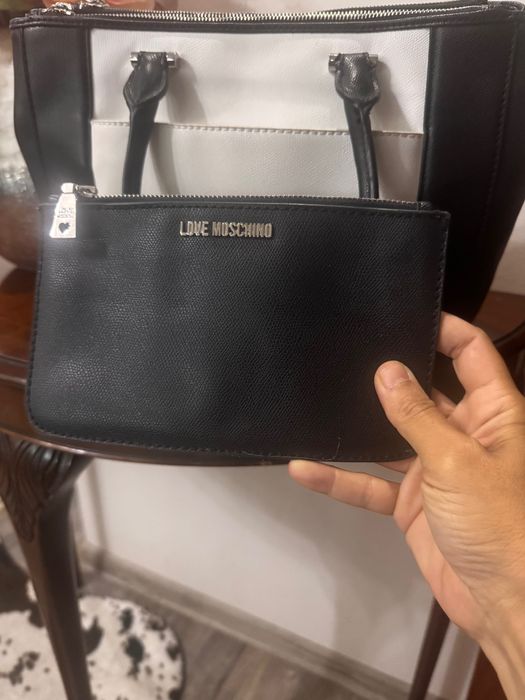 Love Moschino чанта с портмоне