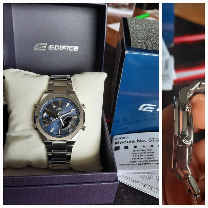 Casio Edifice ECB S10D 2aef Bluetooth Safir