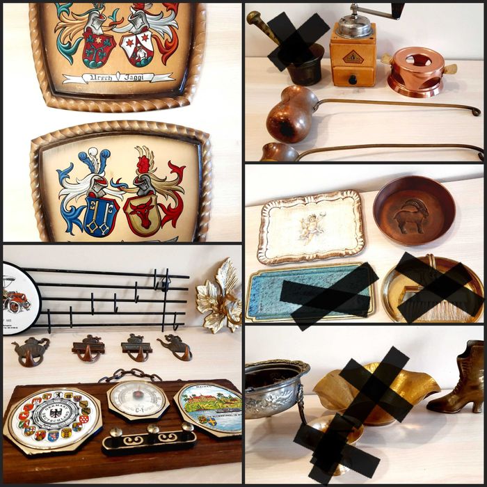 Стари съдове за декорация